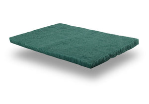 Palace Pet Deluxe Ribbed Pet Bed, Hunter Green 20"x 30"